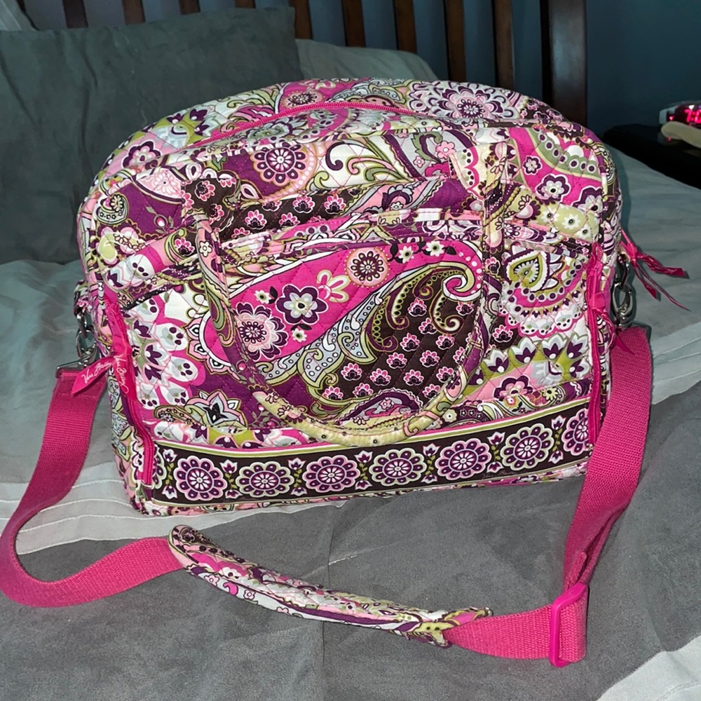 Vera Bradley Laptop shoulder/carry bag with strap